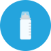 baby bottle campaign icon